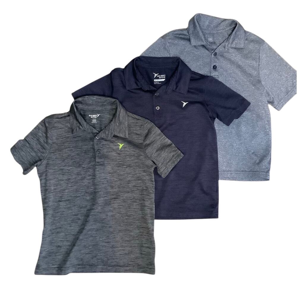 Old Navy Champion Performance Athletic Polo Bundle Boys Small 6-7